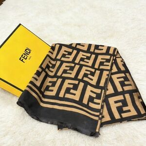 Fendi Oversized FF Logo Scarf